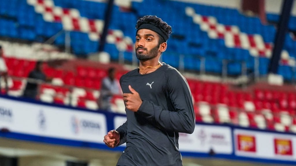 Photo: X/ @AldrinJeswin : Indian long jumper Jeswin Aldrin qualifies for the Paris Olympics 2024.